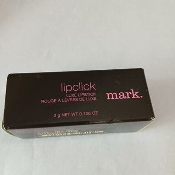 Avon Mark. CHAMPAGNE Lipclick Luxe Lipstick NEW IN BOX RARE/ HTF DISCONTINUED - Picture 3 of 7